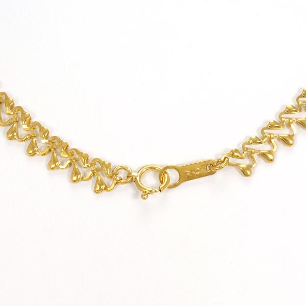 K24 Yellow Gold Necklace 10.5g 40cm in Pristine Condition