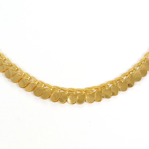 K24 Yellow Gold Necklace 17.0g 44cm in Pristine Condition