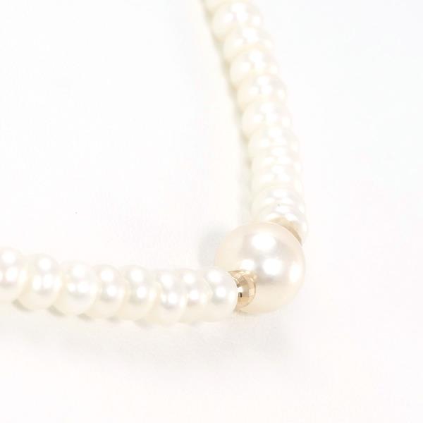 K18 Yellow Gold Pearl Necklace in Pristine Condition