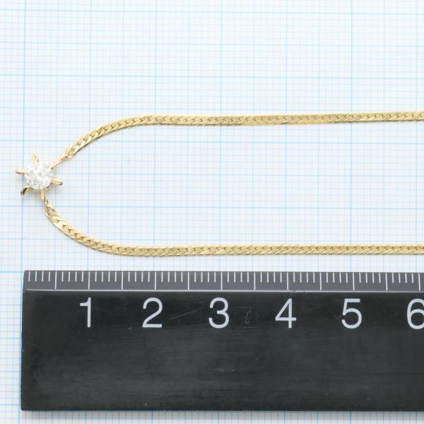 K18 Yellow Gold Diamond Necklace 0.33 SI2