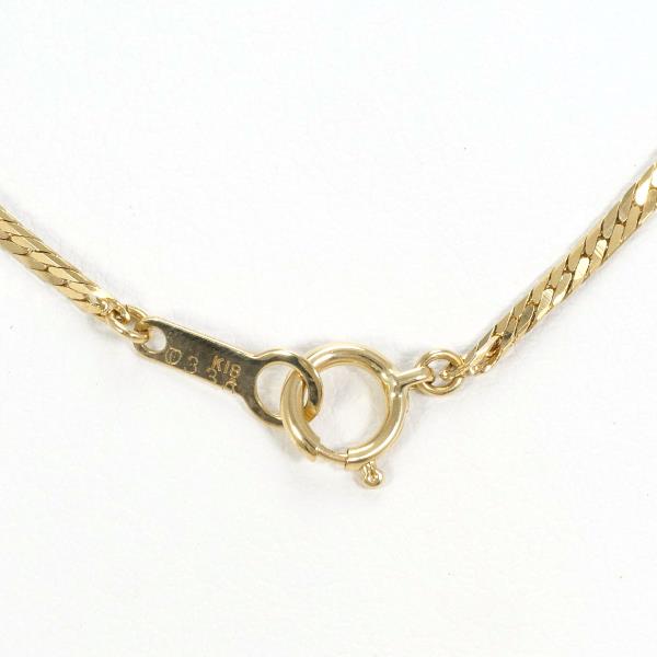 K18 Yellow Gold Diamond Necklace 0.33 SI2