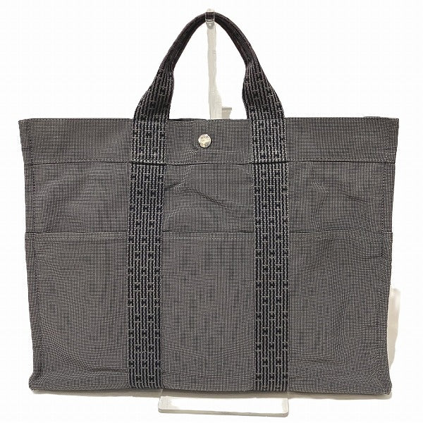 Hermes Canvas Herline Tote MM Bag