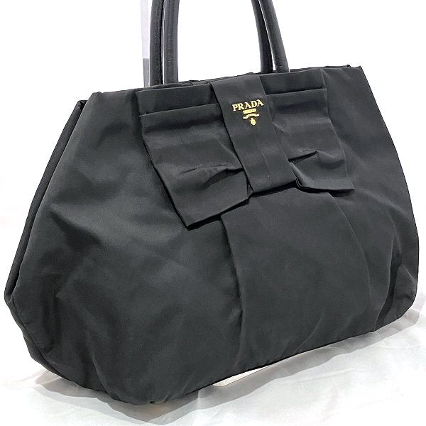 Prada Nylon Noir Ribbon Handbag