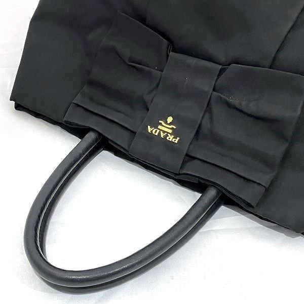 Prada Nylon Noir Ribbon Handbag