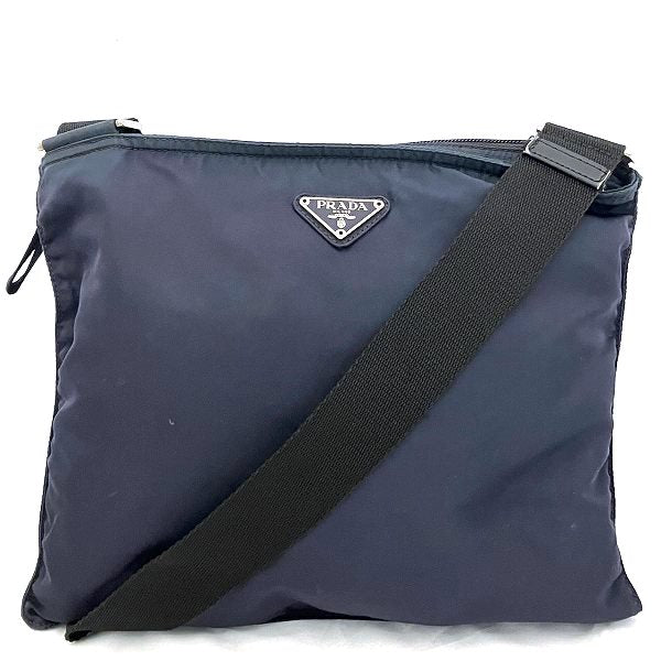 Prada Nylon Crossbody Bag Navy