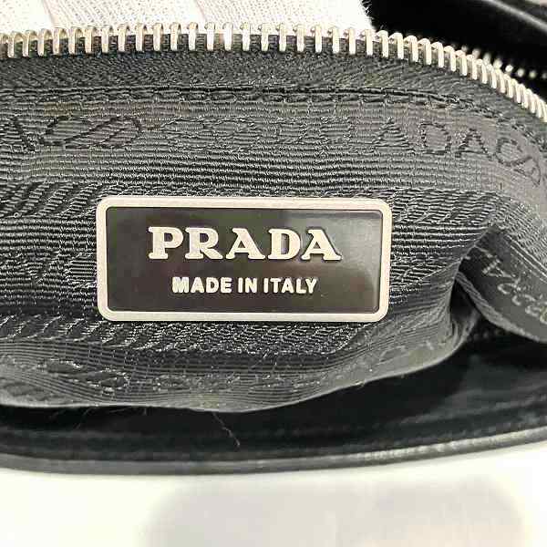 Prada Leather Nylon Shoulder Bag