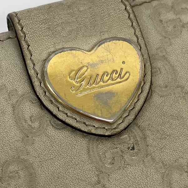 Gucci Leather Lovely Heart Wallet