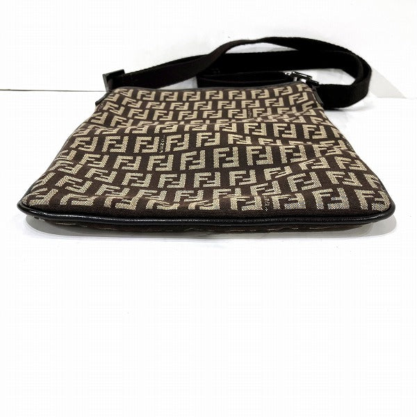 Fendi Zucchino Canvas Shoulder Bag 8BT079