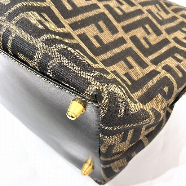 Fendi Zucca Canvas Handbag