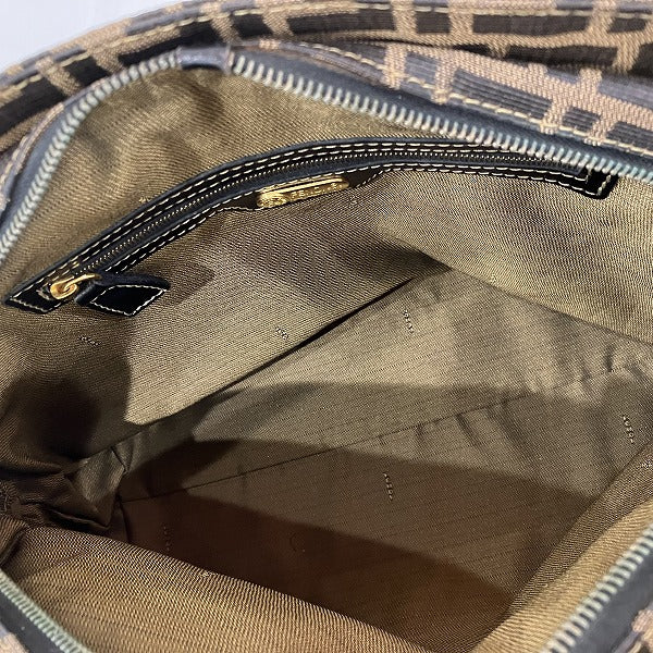 Fendi Zucca Canvas Handbag