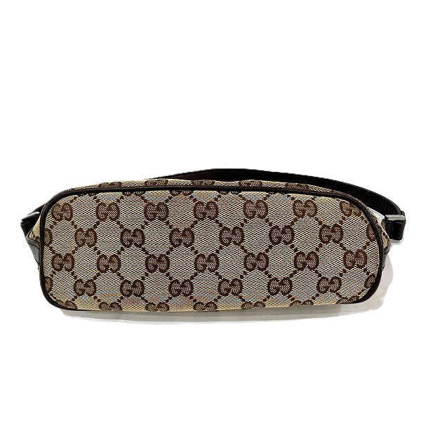 Gucci GG Canvas Leather Bag Pouch Clutch