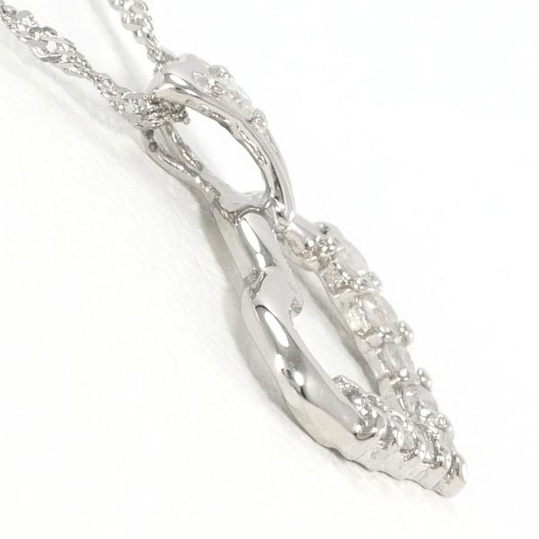 Platinum PT1000 PT850 Diamond Necklace in Pristine Condition