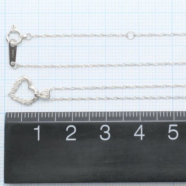 Platinum PT1000 PT850 Diamond Necklace in Pristine Condition