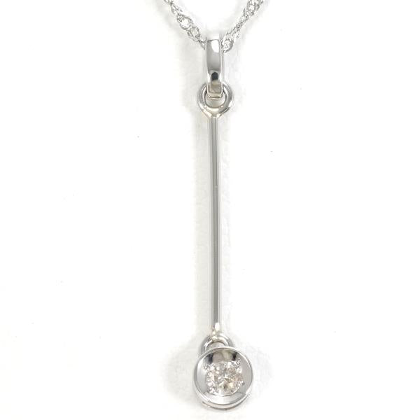 Platinum PT900 PT850 Diamond Necklace