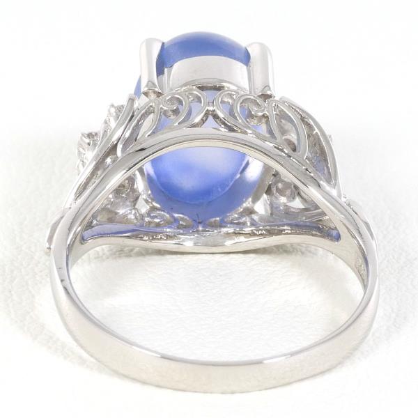 PT900 Platinum Star Sapphire Ring in Excellent Condition