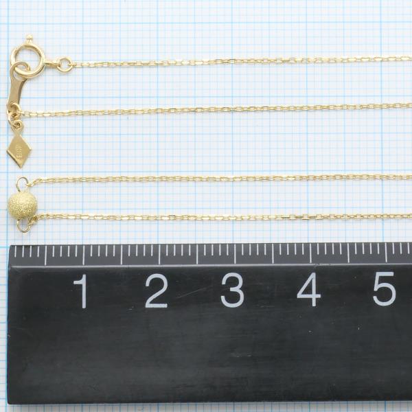 MALAMA K18YG Yellow Gold Necklace in Pristine Condition