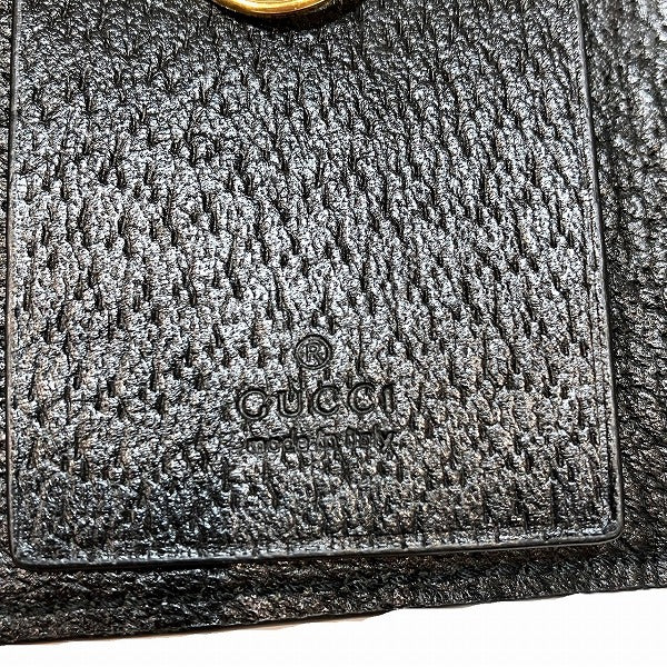 Gucci Leather Animalier Bee Key Holder