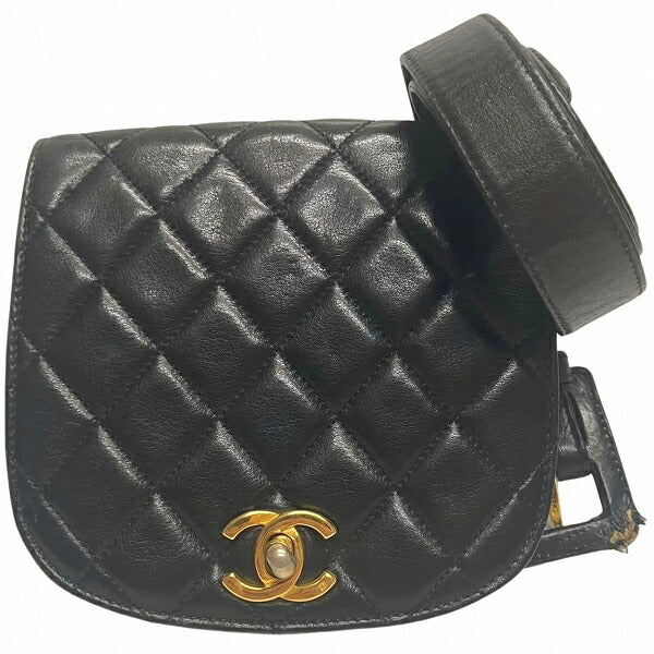 Chanel Lambskin Matelasse Waist Bag