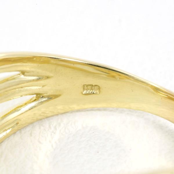 K18 Yellow Gold Diamond Ring 13