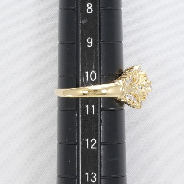 K18 Yellow Gold Diamond Ring 10.5