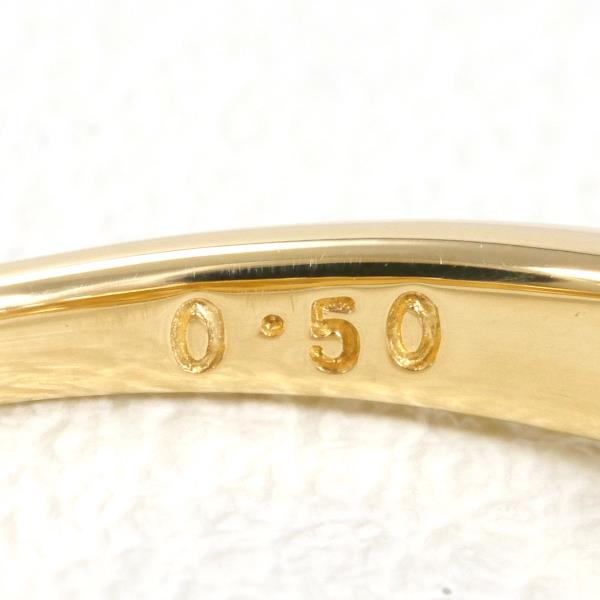 K18 Yellow Gold Diamond Ring 10.5