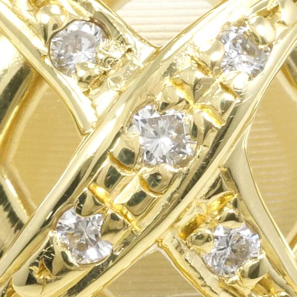 K18 Yellow Gold Diamond Ring 13