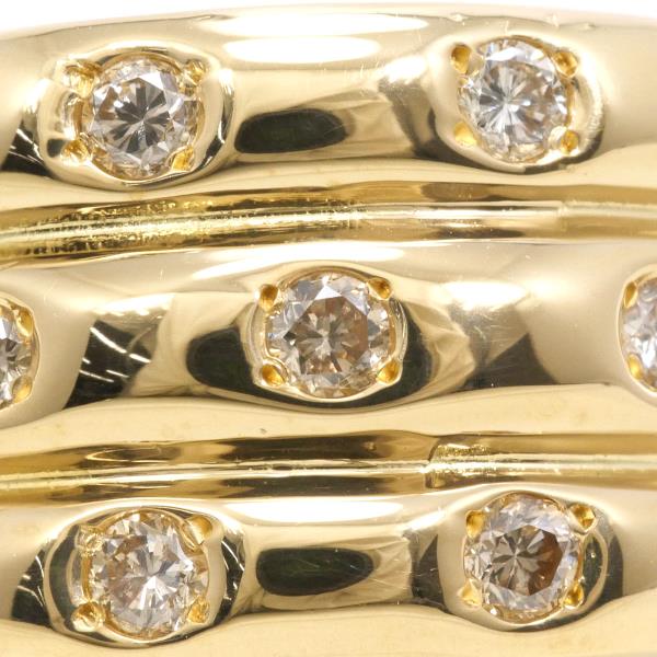 K18 Yellow Gold Diamond Ring 18.5