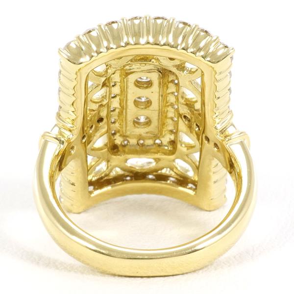 K18 Yellow Gold Diamond Ring 9.5