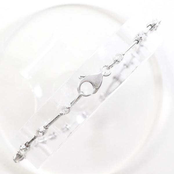 18K White Gold Diamond Bracelet