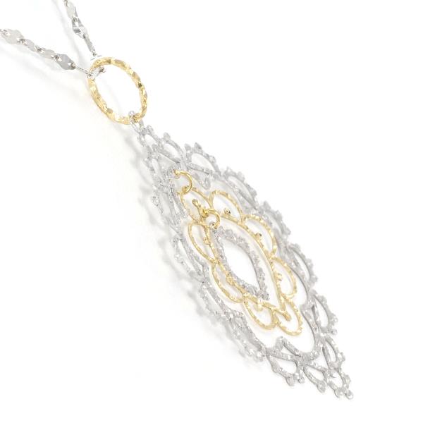 K18 Yellow White Gold Necklace