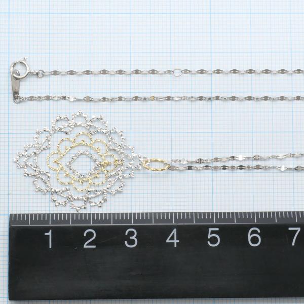 K18 Yellow White Gold Necklace