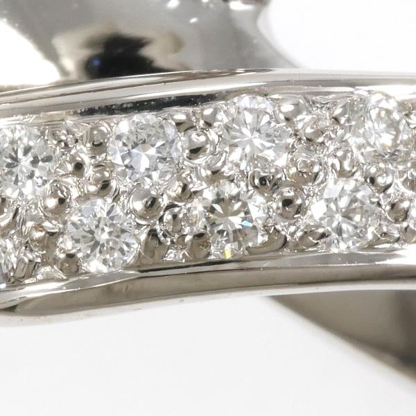 K18 White Gold Diamond Ring 19