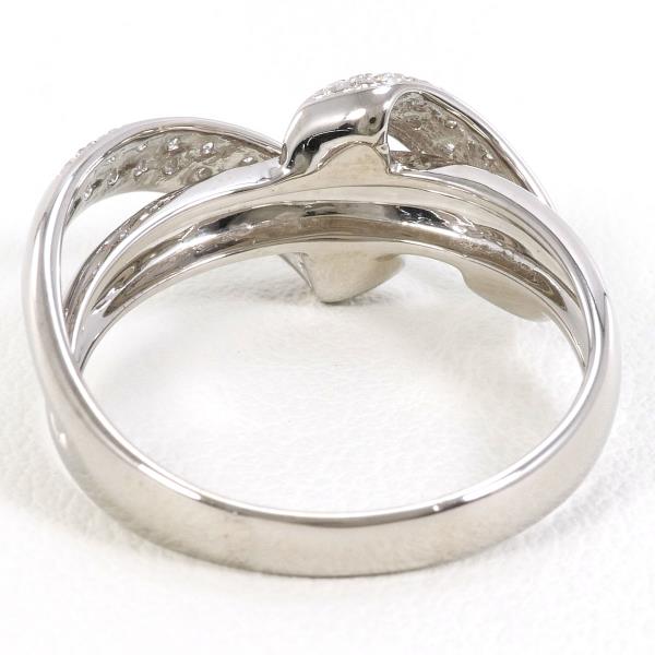 K18 White Gold Diamond Ring 19