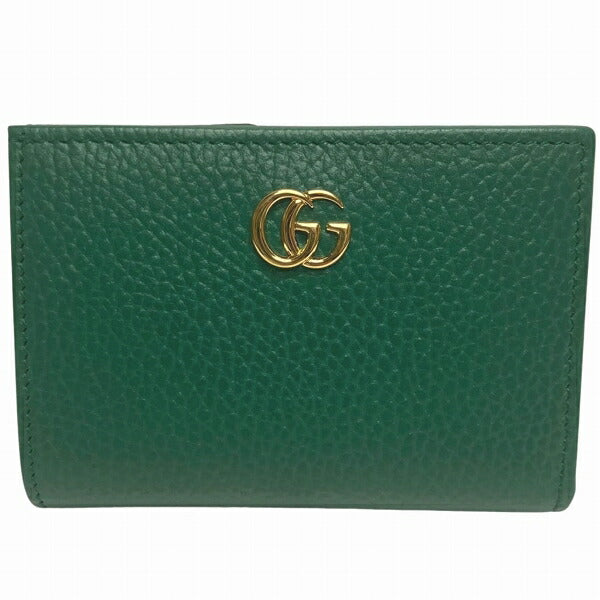 Gucci GG Marmont Green Bifold Wallet 772738