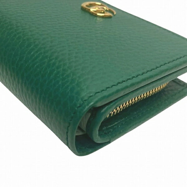 Gucci GG Marmont Green Bifold Wallet 772738