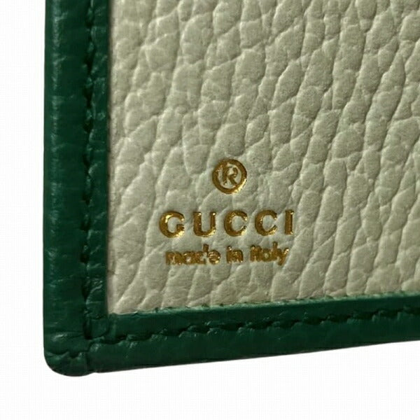 Gucci GG Marmont Green Bifold Wallet 772738