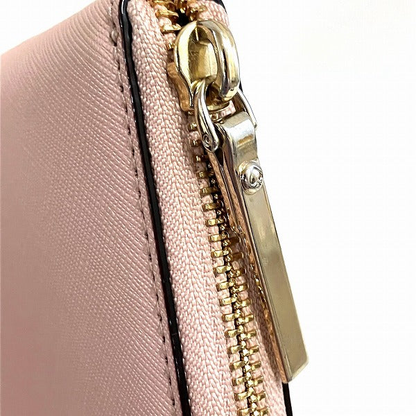 Kate Spade Pink Leather Long Wallet