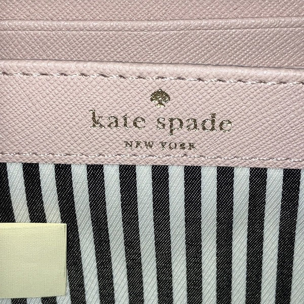 Kate Spade Pink Leather Long Wallet