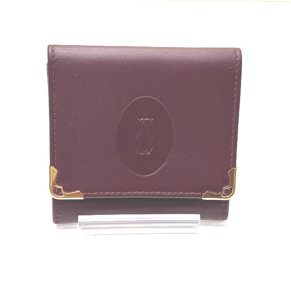 Cartier Must Line Bordeaux Coin Case