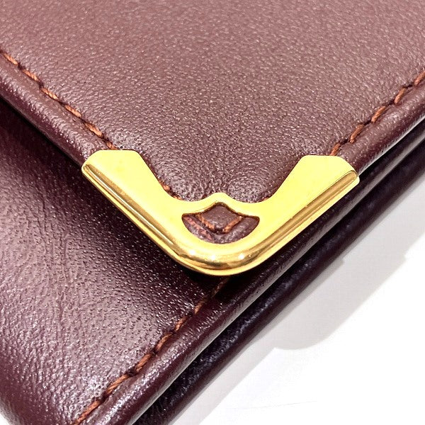 Cartier Must Line Bordeaux Coin Case