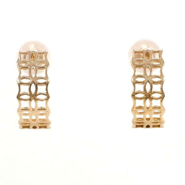 K18 Pink Gold Earrings in Excellent Condition