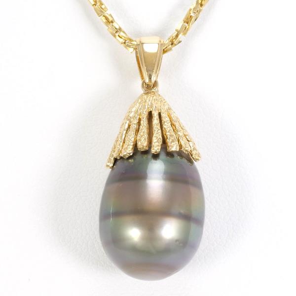 K18 Yellow Gold Pearl Necklace