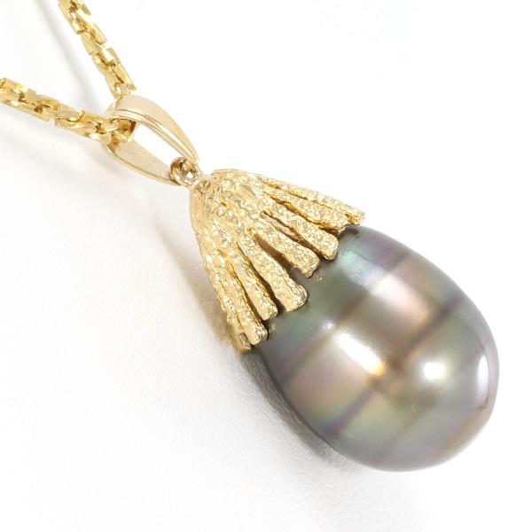 K18 Yellow Gold Pearl Necklace