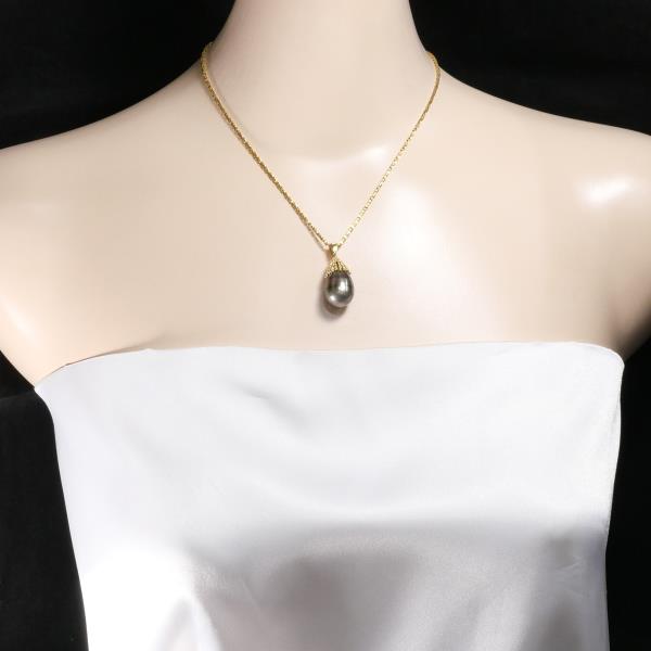 K18 Yellow Gold Pearl Necklace