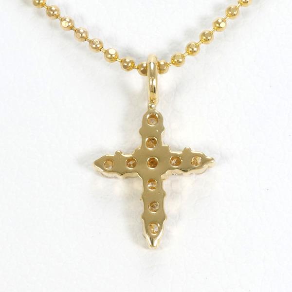 K18 Yellow Gold Diamond Necklace in Pristine Condition