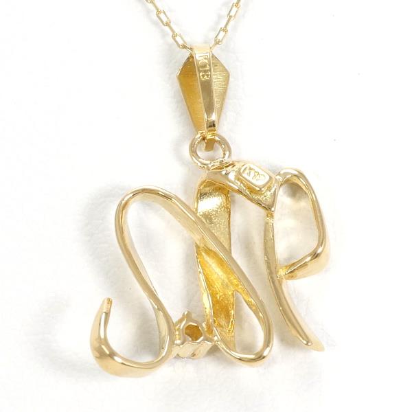 K18 Yellow Gold Diamond Necklace in Pristine Condition