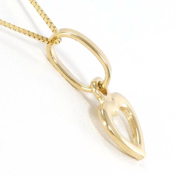 K18 Yellow Gold Necklace 1.4g 45cm in Pristine Condition