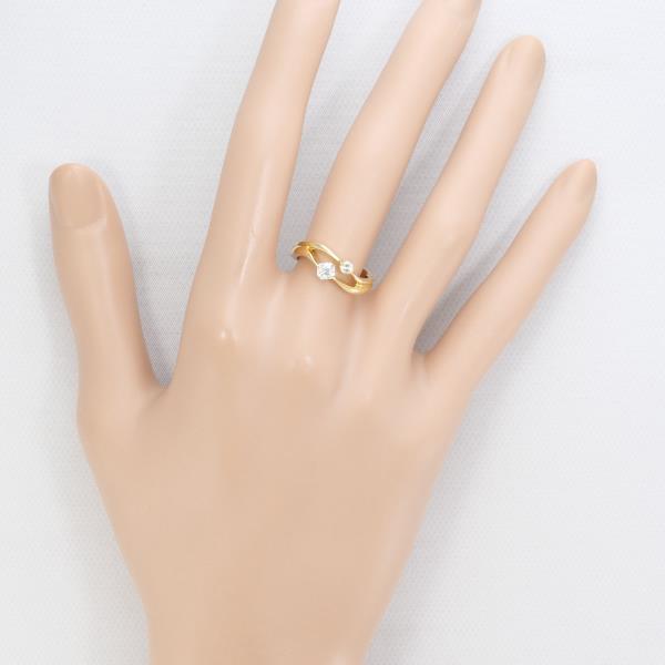 K18 Yellow Gold Diamond Ring