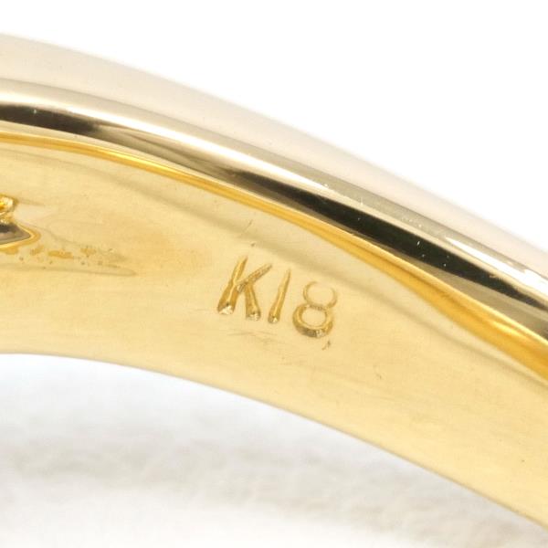 K18 Yellow Gold Diamond Ring