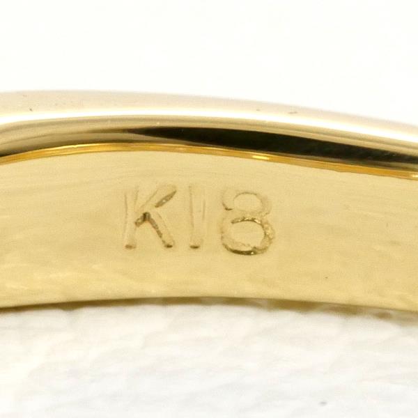 K18 Yellow Gold Diamond Ring 15 in Excellent Condition